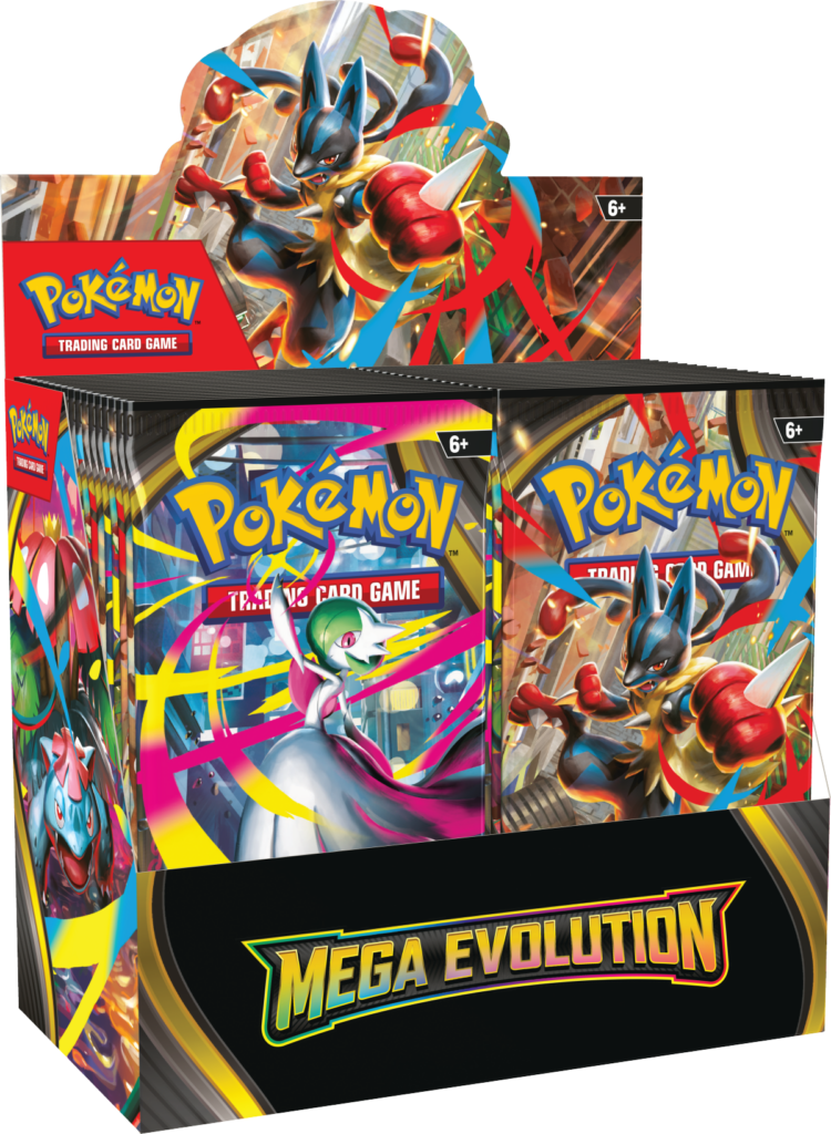 Pokémon Mega Evolution Booster Box SCHEUR IN SEAL