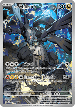 N's Zekrom 031 SLEEVED