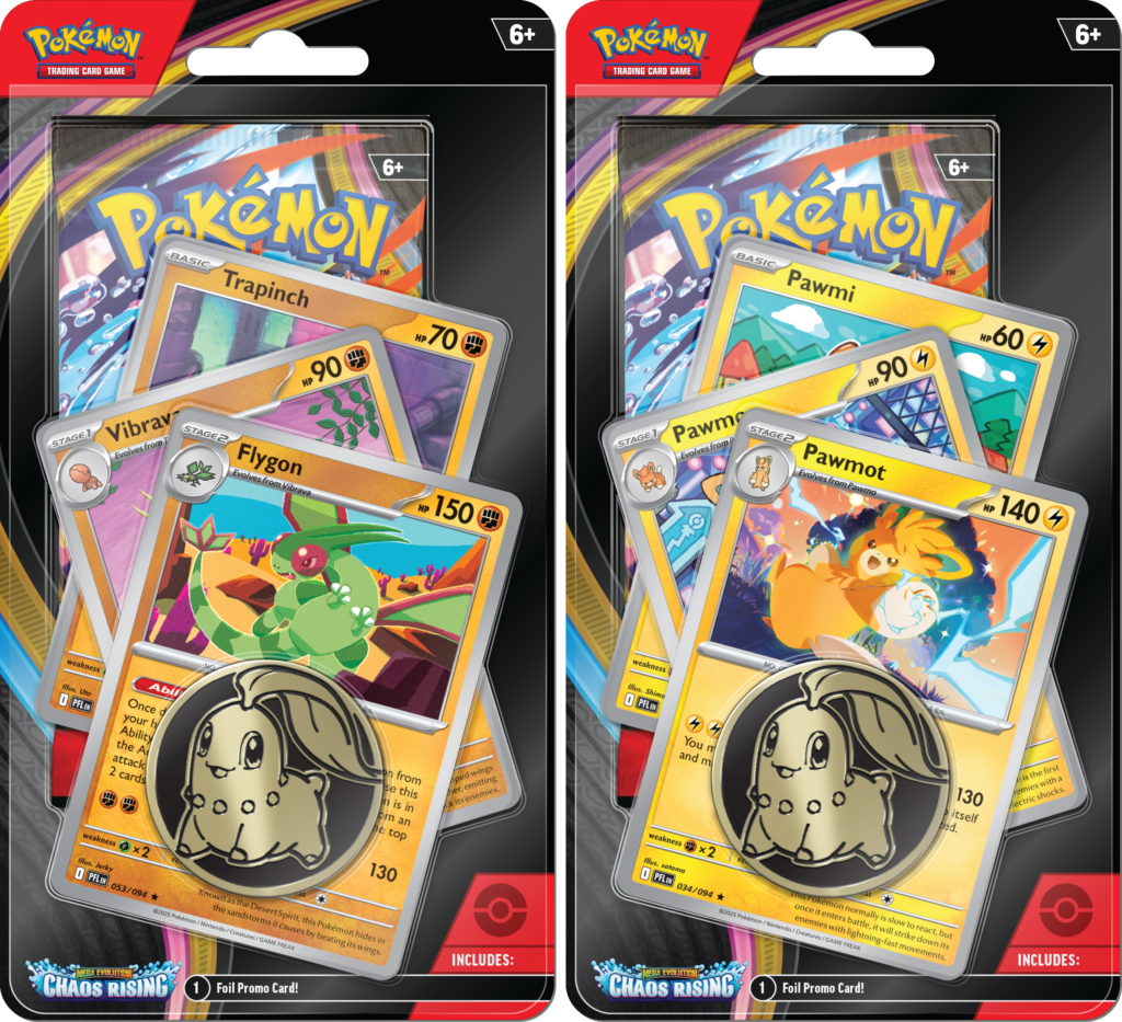 Pokémon Chaos Rising 3 Premium Checklane Blister Set