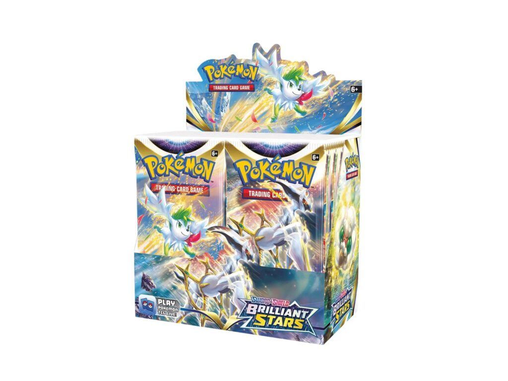 Pokémon Sword & Shield Brilliant Stars Booster Box + Acryl