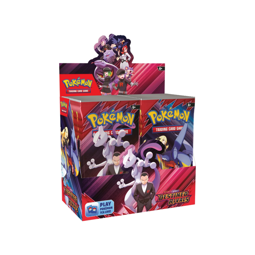Pokémon Scarlet & Violet Destined Rivals Booster Box MAX 1PP KAPOTTE SEAL