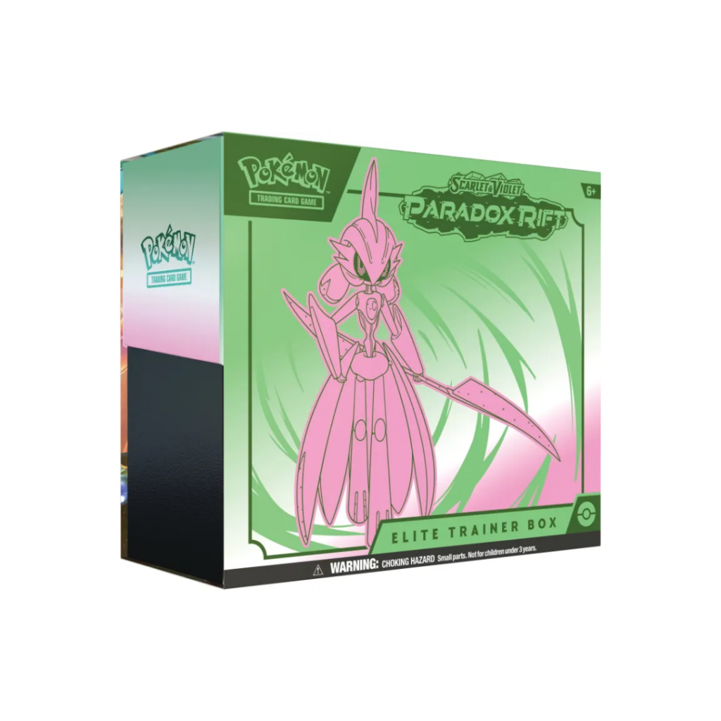 Pokémon Scarlet & Violet Paradox Rift Elite Trainer Box Iron Valiant