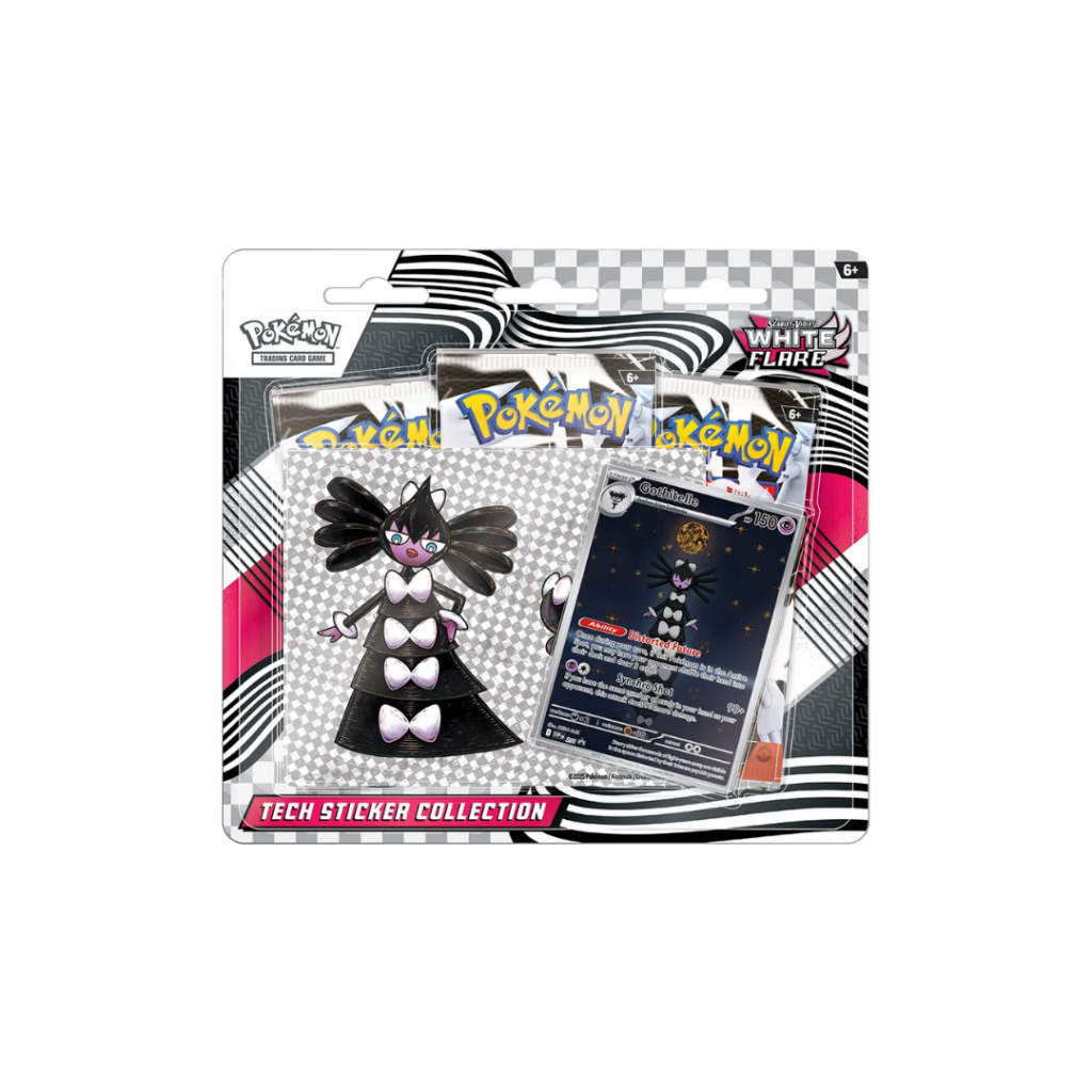 Pokémon Scarlet & Violet White Flare Sticker Collection