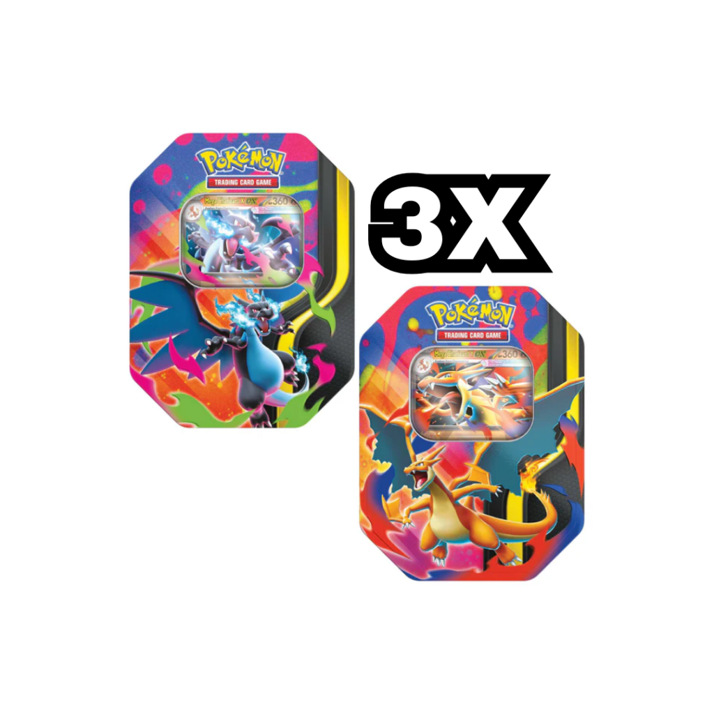 Pokémon Mega Charizard X/Y EX-Tin CASE PRE-ORDER
