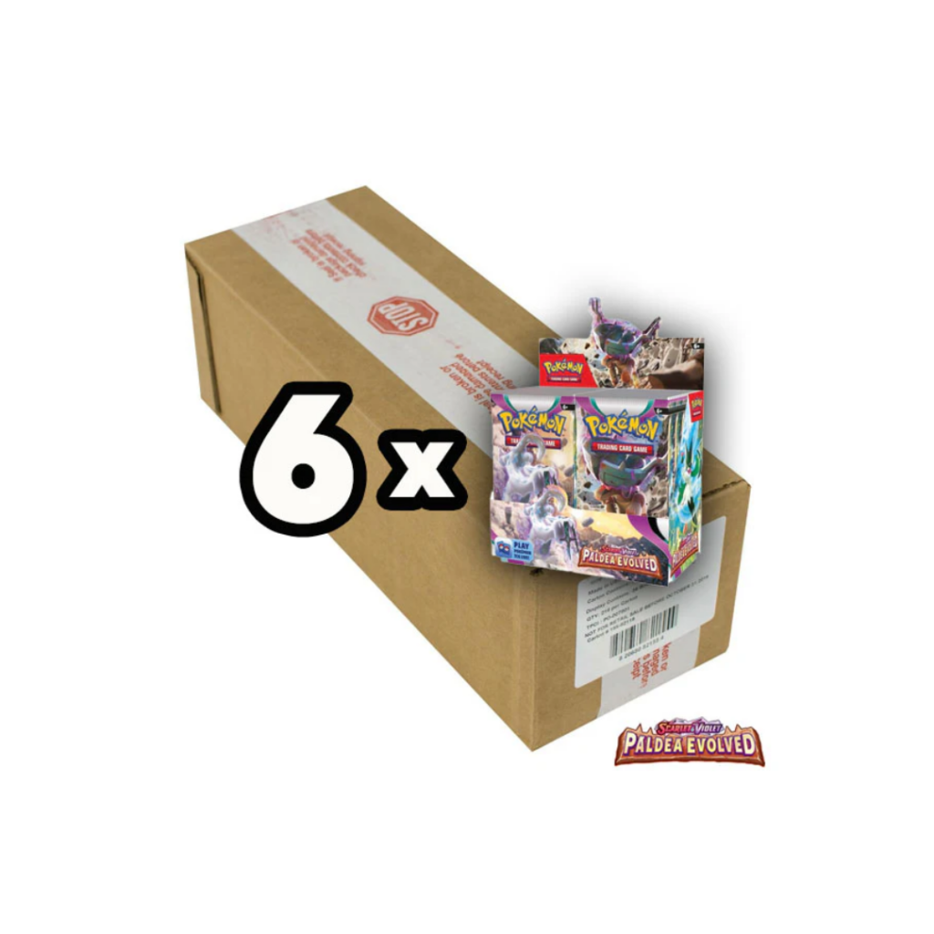 Pokémon Paldea evolved Booster Box Case