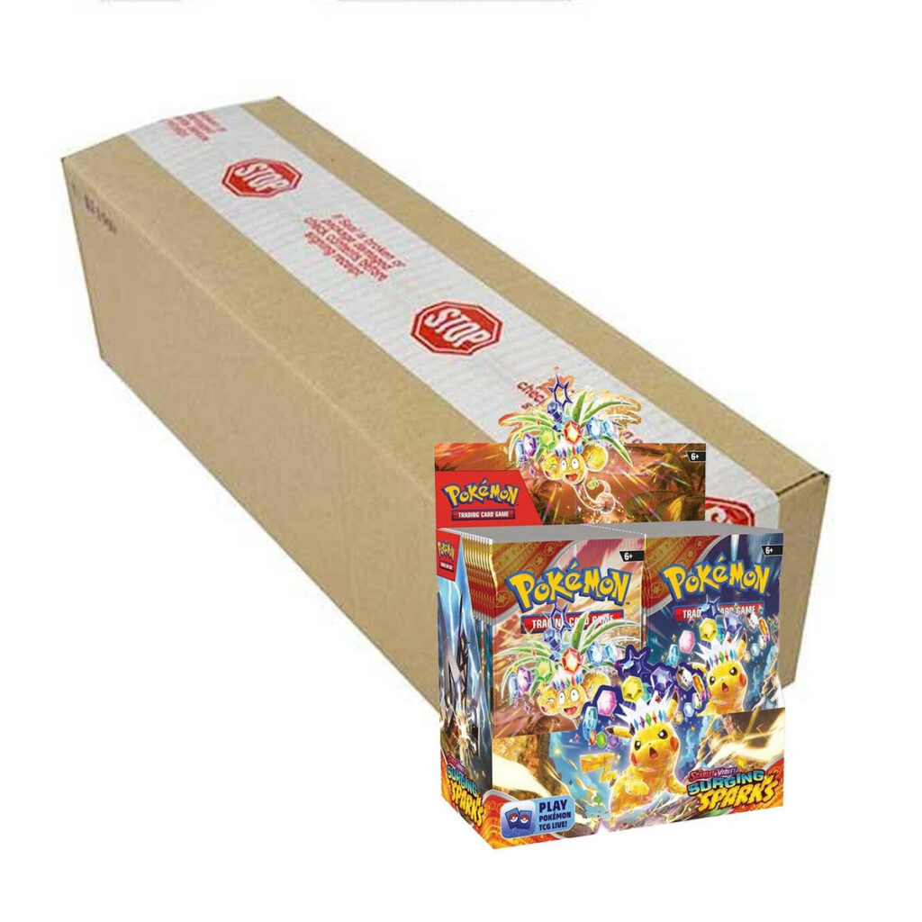 Pokémon Scarlet & Violet Surging Sparks Booster Box Case